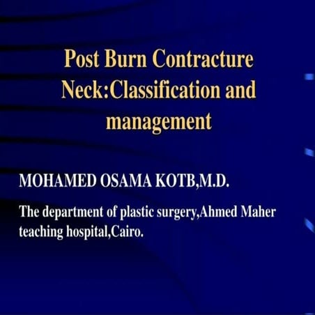 Neck, skin contracture...............pptx