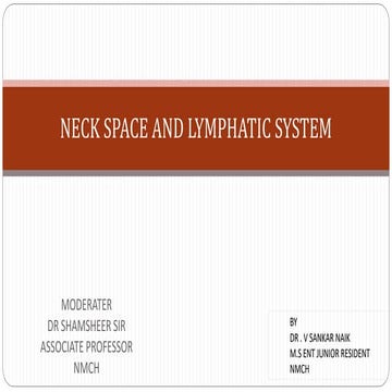 NECK SPACE AND LYMPHATIC SYSTEM.pptx