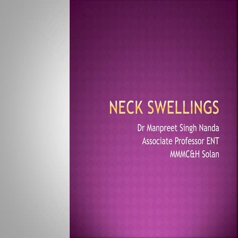 Neck swellings