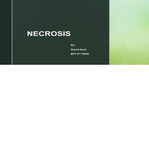 Necrosis