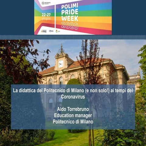 NECSTTechTalk: La didattica del Politecnico di Milano (e non solo!) ai tempi ...