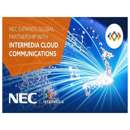 NEC ONE COMMUNICATION PLATFORM - ONE LOW MONTHLY RATE