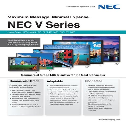 Nec v series