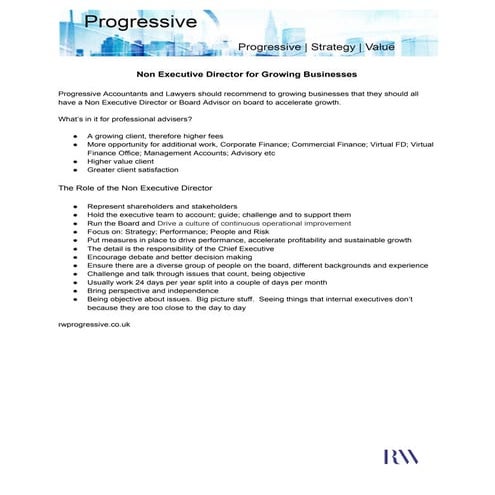 The Guide For Non Executive Directors | PDF