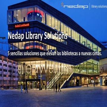 Nedap library solution 2016 | PPTX