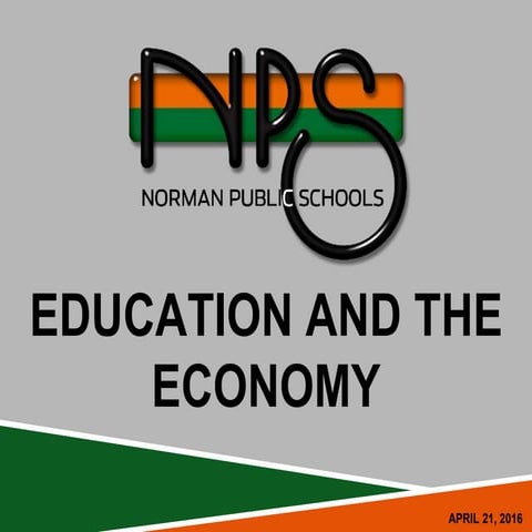 2016 Norman Economic Summit: Norman Public Schools