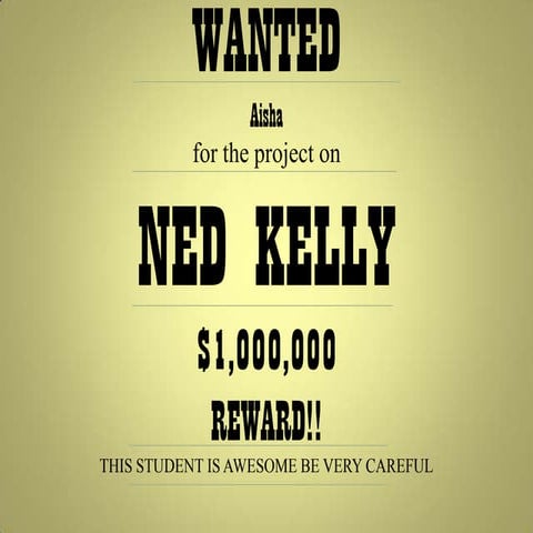 Ned kelly