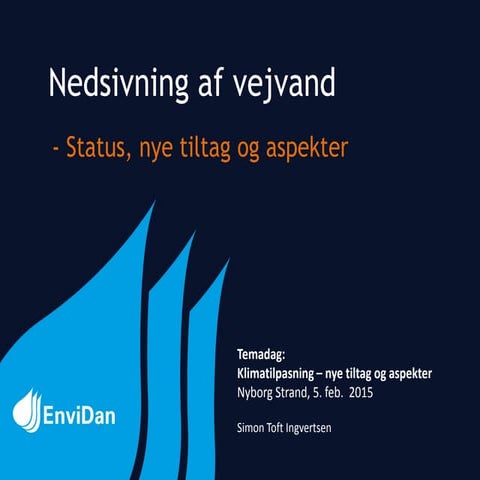 Nedsivning af vejvand