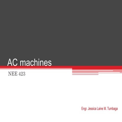Alternator losses and efficiency