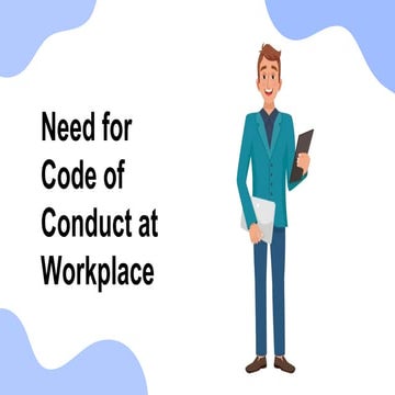 Need for Code of Conduct at Workplace