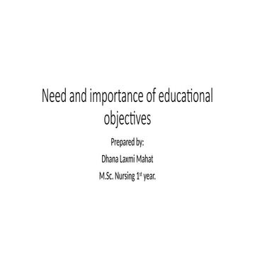 Need and importance of educational objectives [Autosaved].pptx