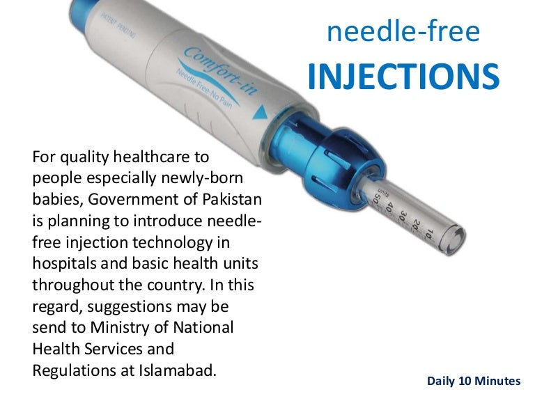 Needlefree Injection Technology