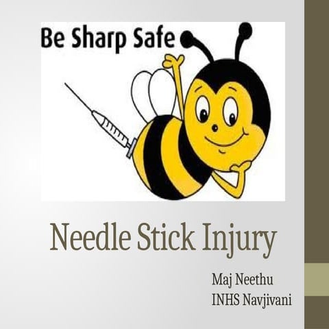 Needle Stick Injury IN Armed forces stup | PPTX