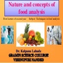 NEEDS AND IMPORTANCE OF FOOD ANALYSIS.ppt