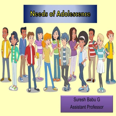 Needs of Adolescence 