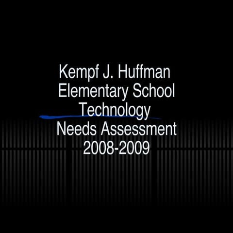 Needs Assessment Final