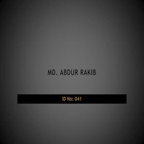 Needs from Retailing Management [Md. Abdur Rakib]