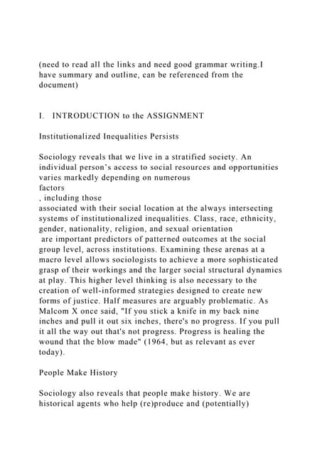 (need to read all the links and need good grammar writing.I have s.docx