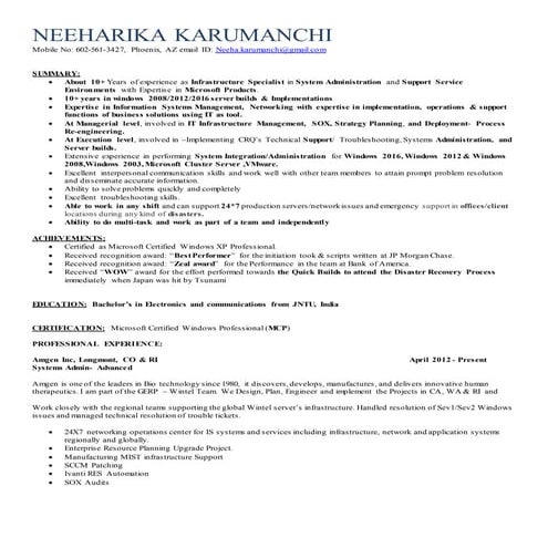 Neeharika karumanchi