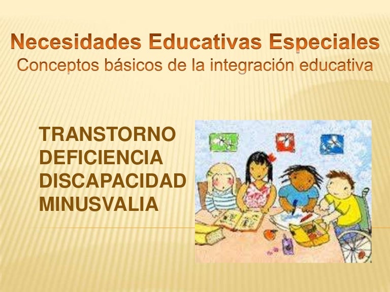 Las Necesidades Educativas Especiales Las Necesidades Educativas Especiales