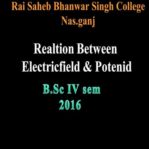 REALTION BETWEEN ELECTRICFIED AND POTENID Neeraj sharma (2)