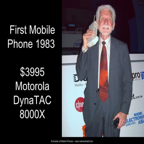 Evolution Of Mobile Phones