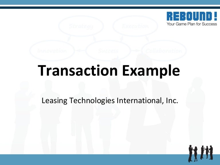 NEFA Conference LTI Transaction Example 2