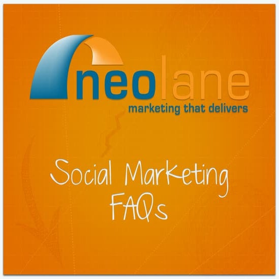 Neolane Social Marketing - FAQs