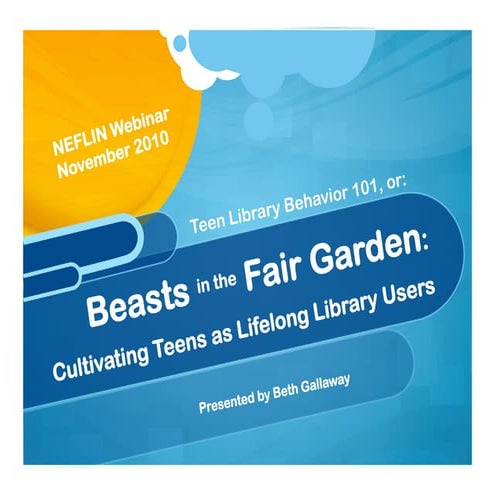 Teen Library Behavior