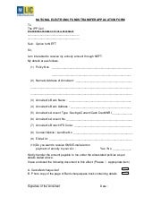 lic form download lic agent bangalore 9972660645 lic neft form