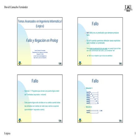 Negacion fallo prolog