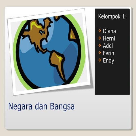 Negara Dan Bangsa