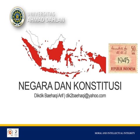 Negara dan Konstitusi