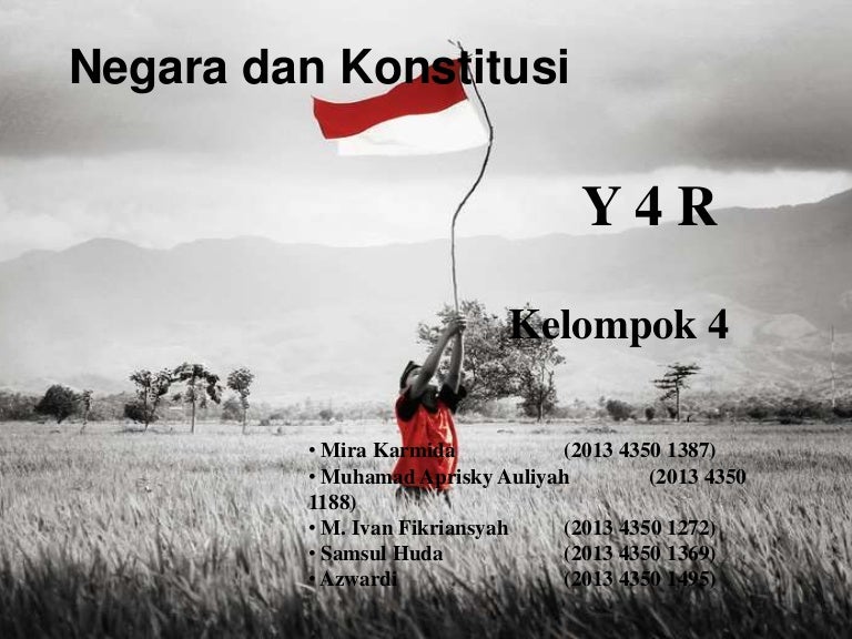 Negara Dan Konstitusi Done