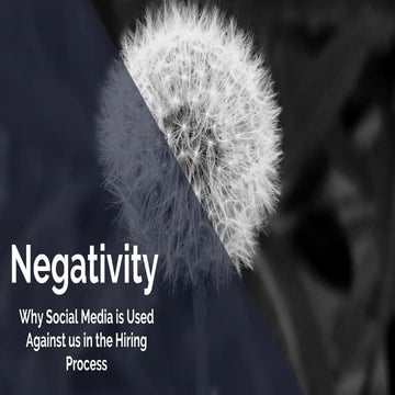 Negative Social Media   