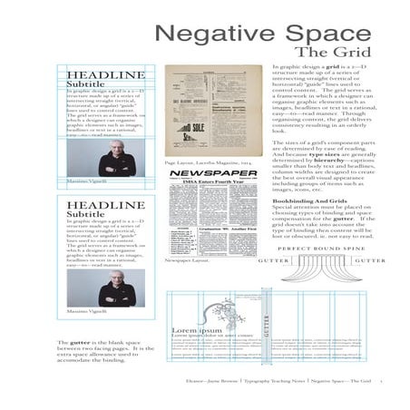 Negative Space: The Grid
