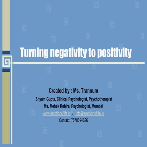Negativity to Positivity (1).pptx