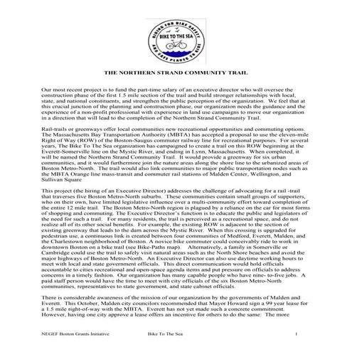 Proposal Example- NEGEF