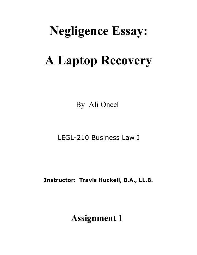 Car accident essay
