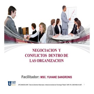 Negociación y conflictos dentro de ...