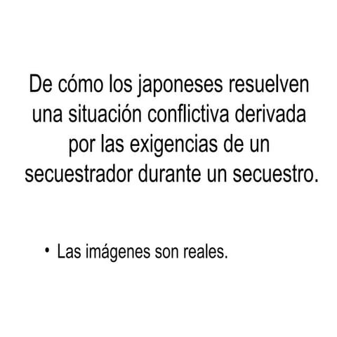 Negociacion japonesa