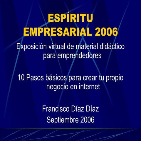 negocio internet
