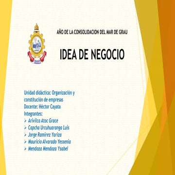 Negocio diapositivas