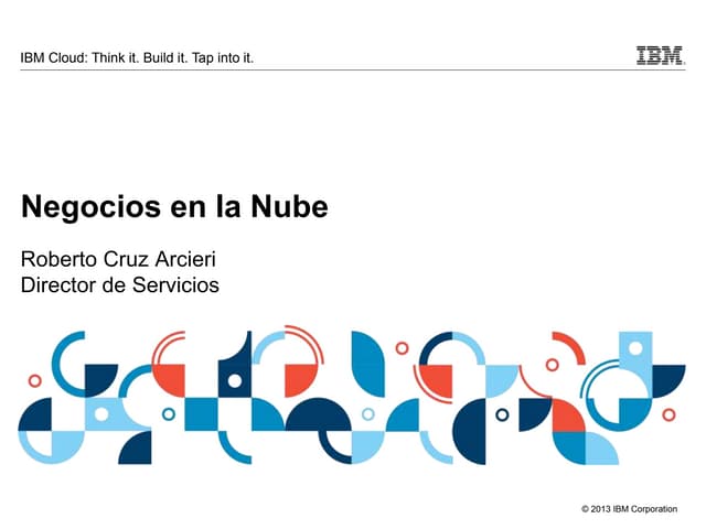 Negocios en la nube   Roberto Cruz Arcieri