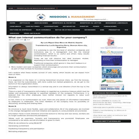 What can internal communication do for your company?