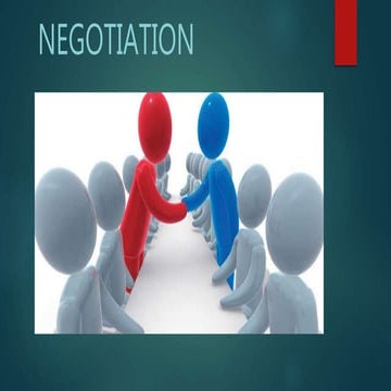 Negotiation