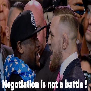 Negotiation A Guide To Win Ppt