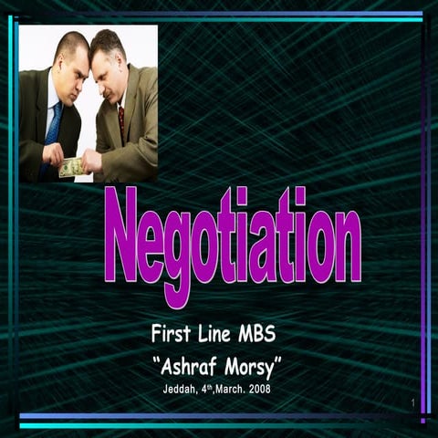 Negotiation part 2 