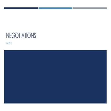 Negotiations Part 3 Pptx