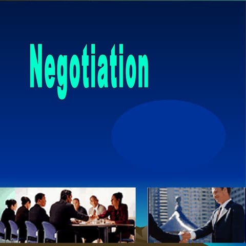 Negotiation Skills 3
